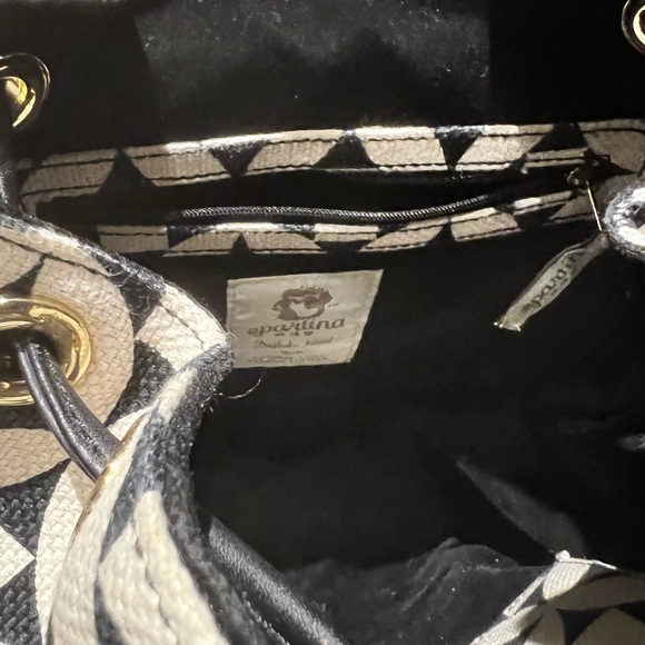 Spartina black and white backpack main image 4